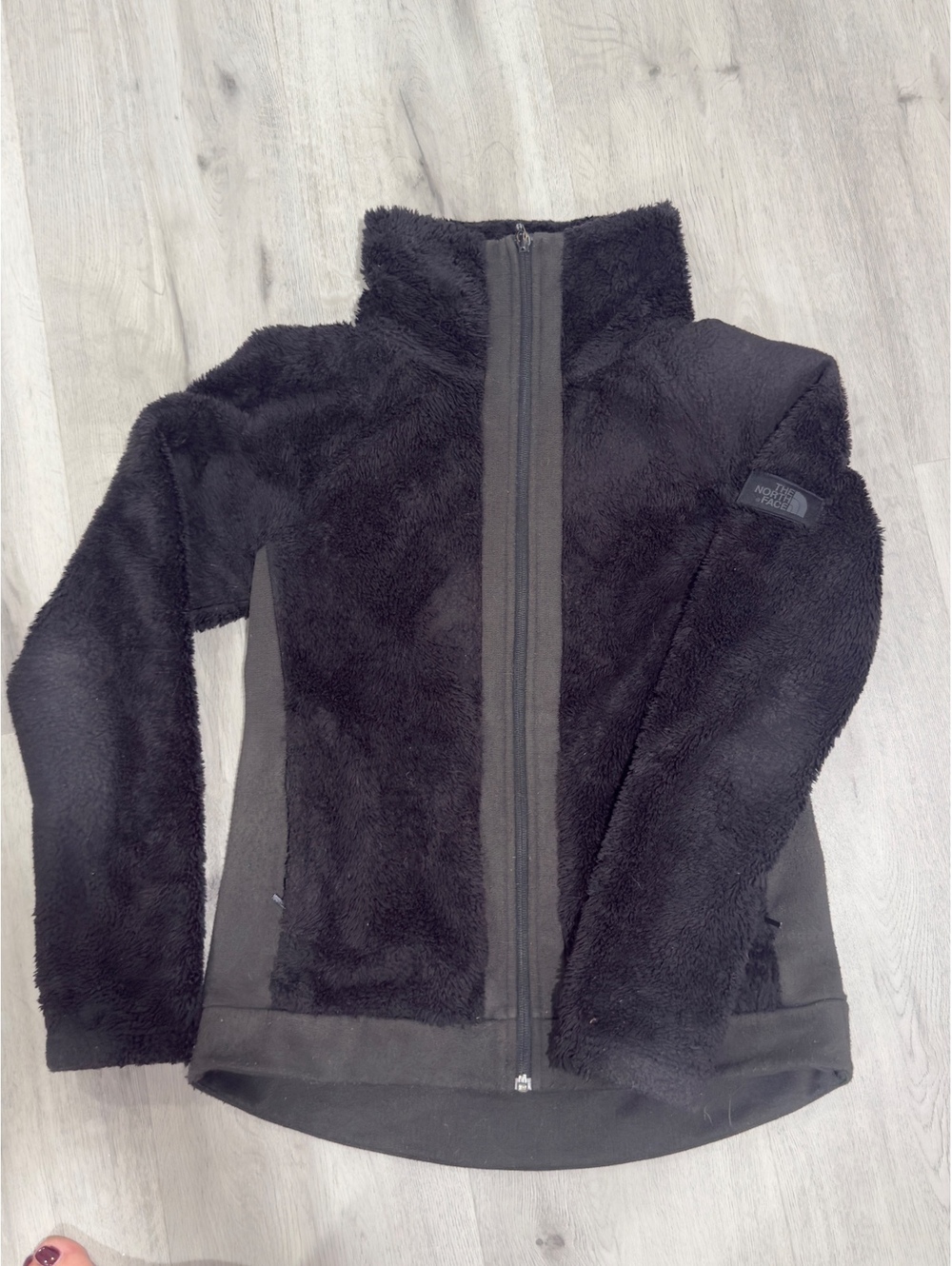 The North Face Women Jacket Fleece Full Zip Black Small